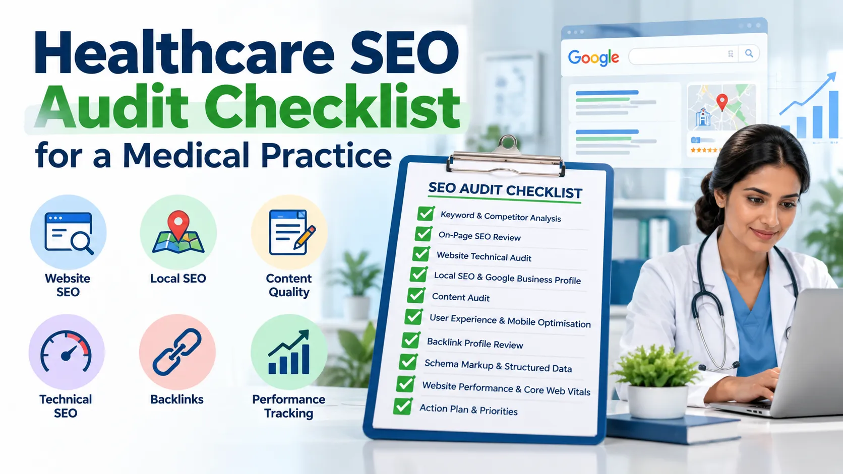 Healthcare SEO Audit Checklist for a Medical Practice